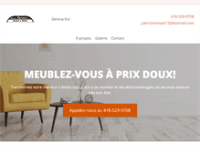 Tablet Screenshot of meublesgenina.com